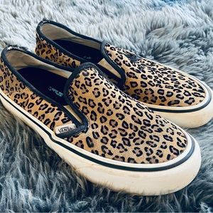 Vans Leopard Print Slip-On SF